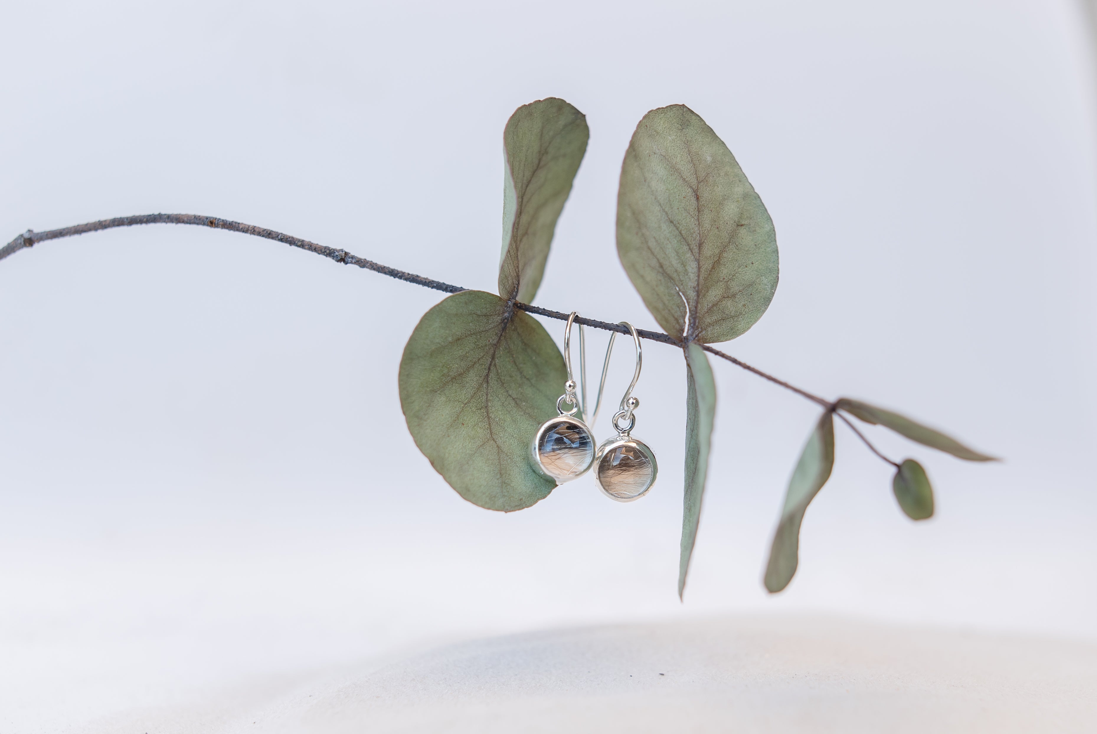 Runde Hängeohrringe