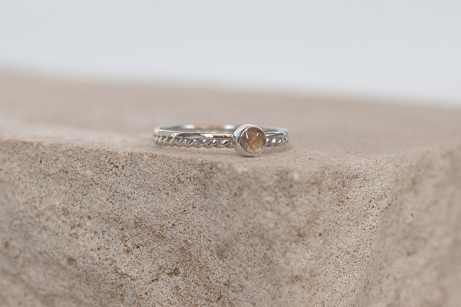 Geflochtener Doppelring