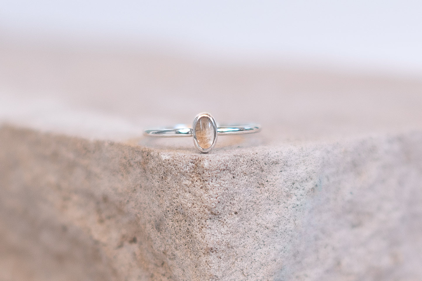 Filigraner Oval Ring