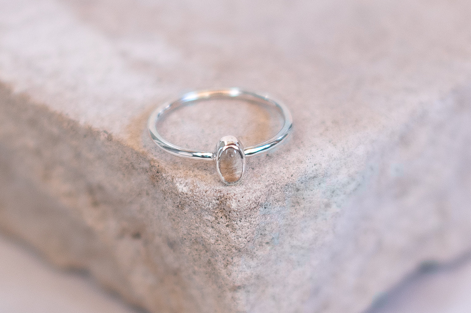 Filigraner Oval Ring