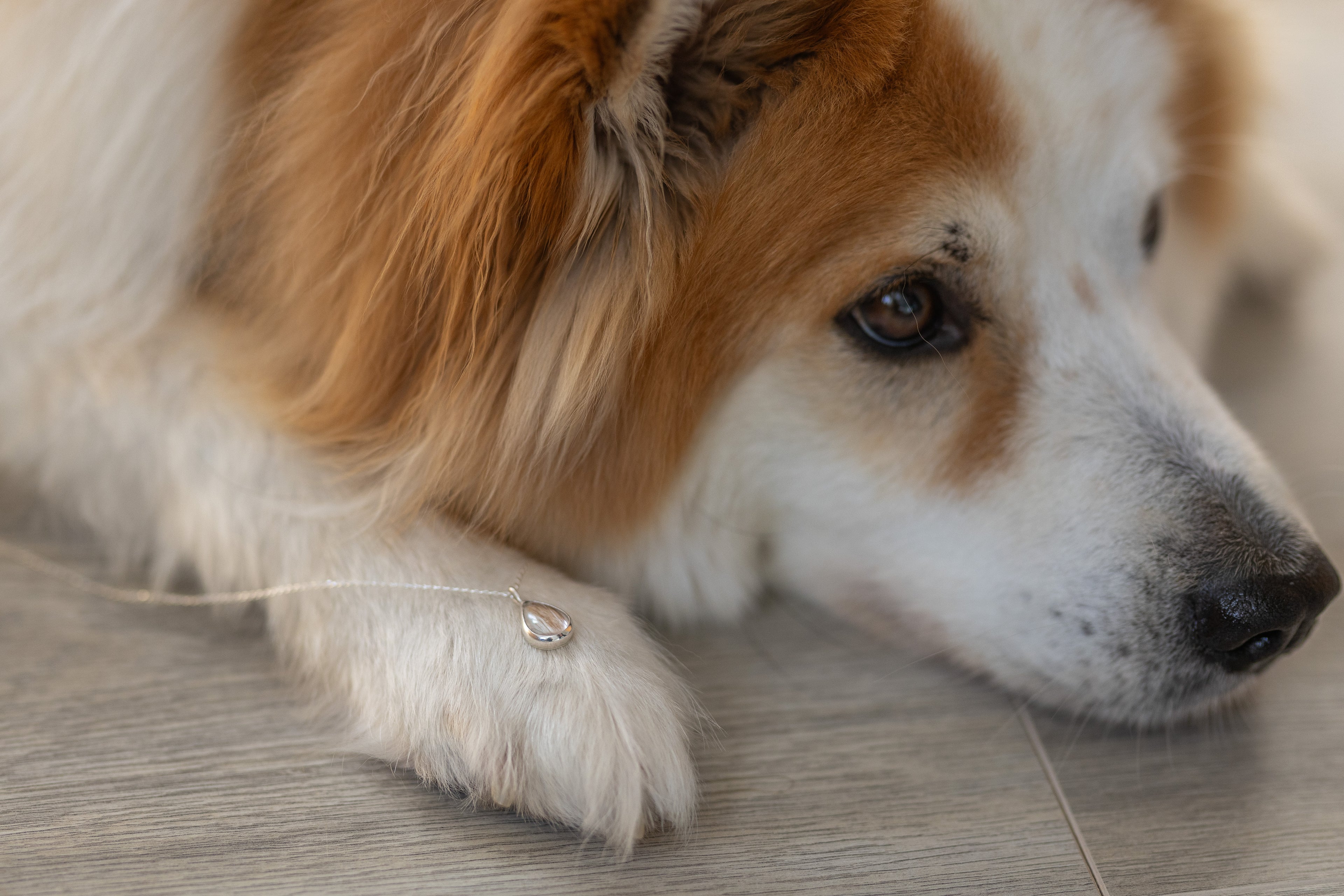 Kettenanhänger Tropfen