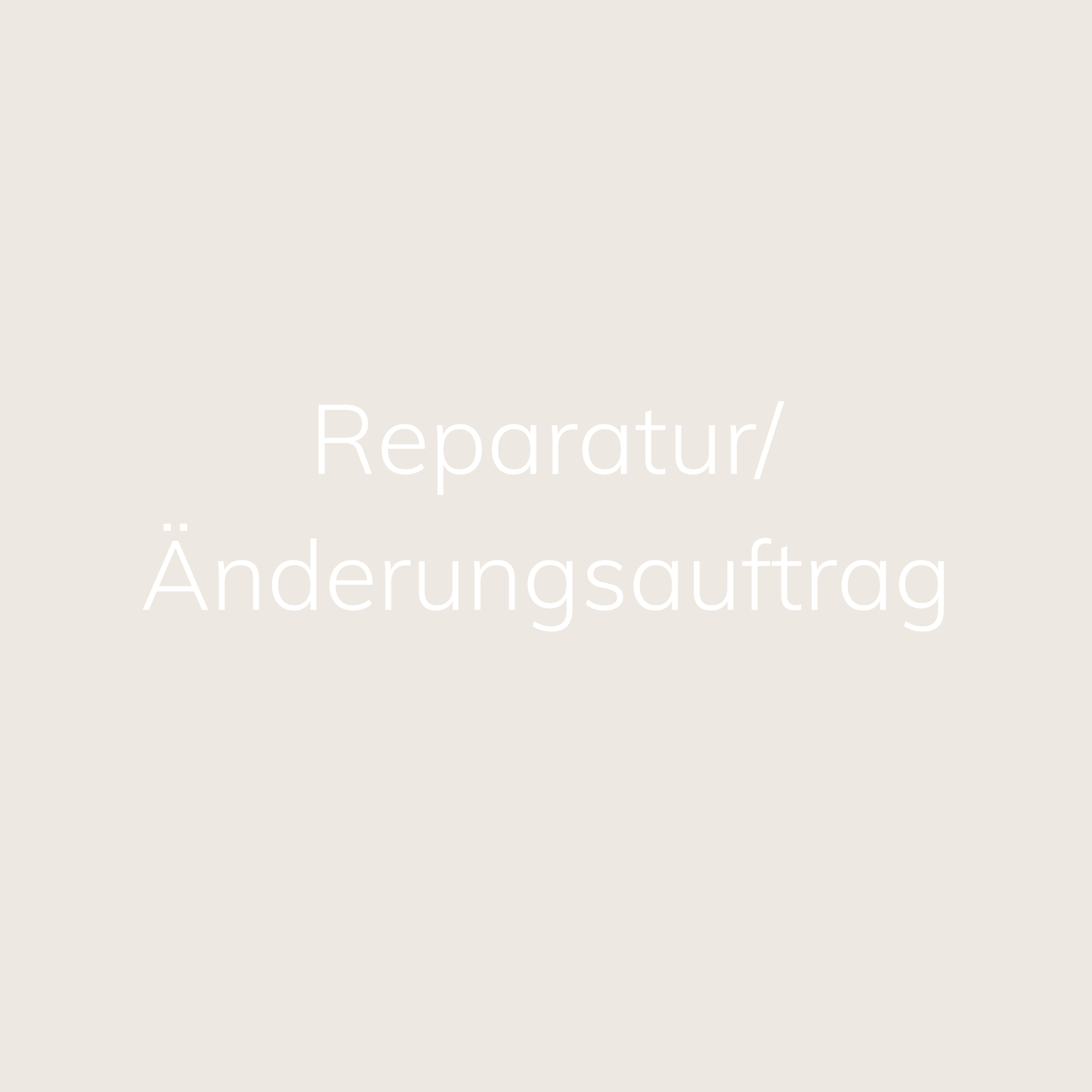 Reparatur &amp; Ringgrößen Anpassung