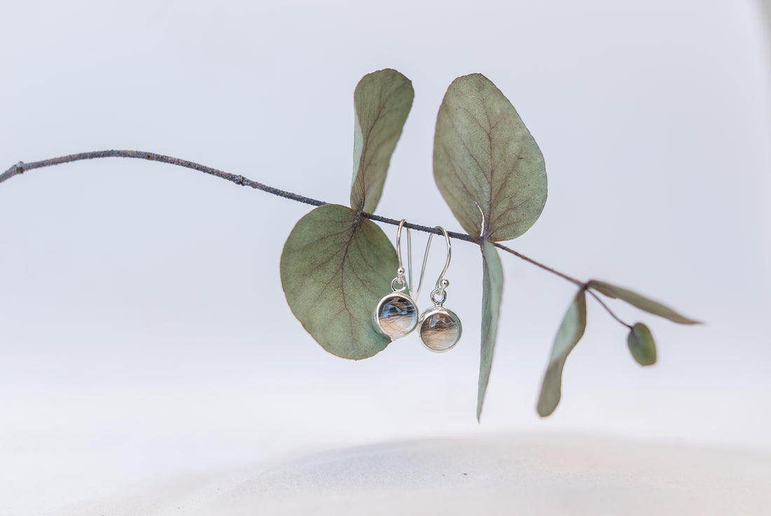 Runde Hängeohrringe