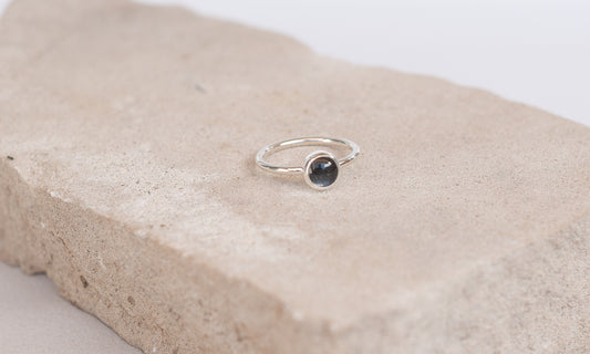 Ring mit 8mm Glas