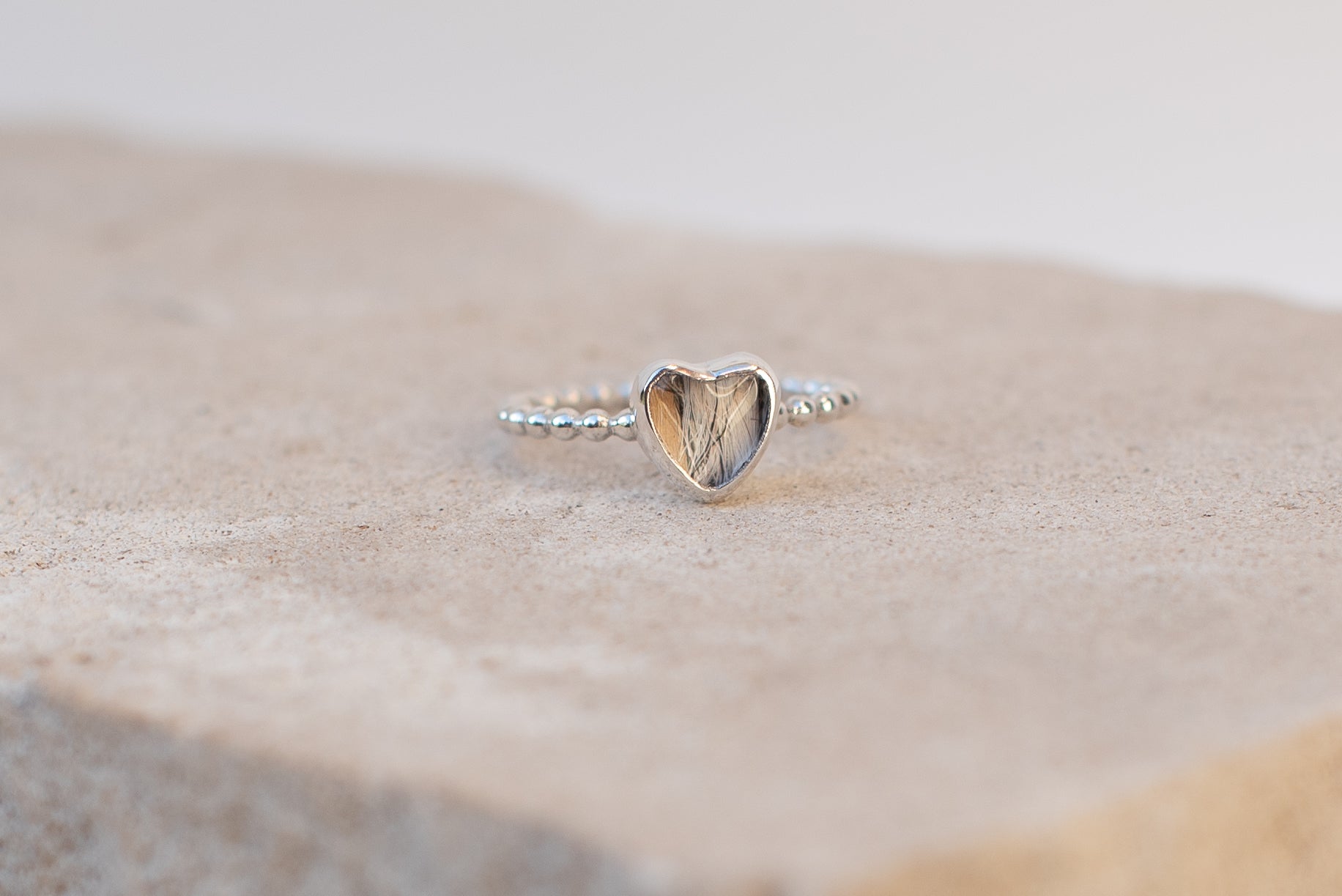 Perlring Herz